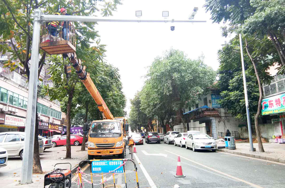 龙华红绿灯路口智能化工程